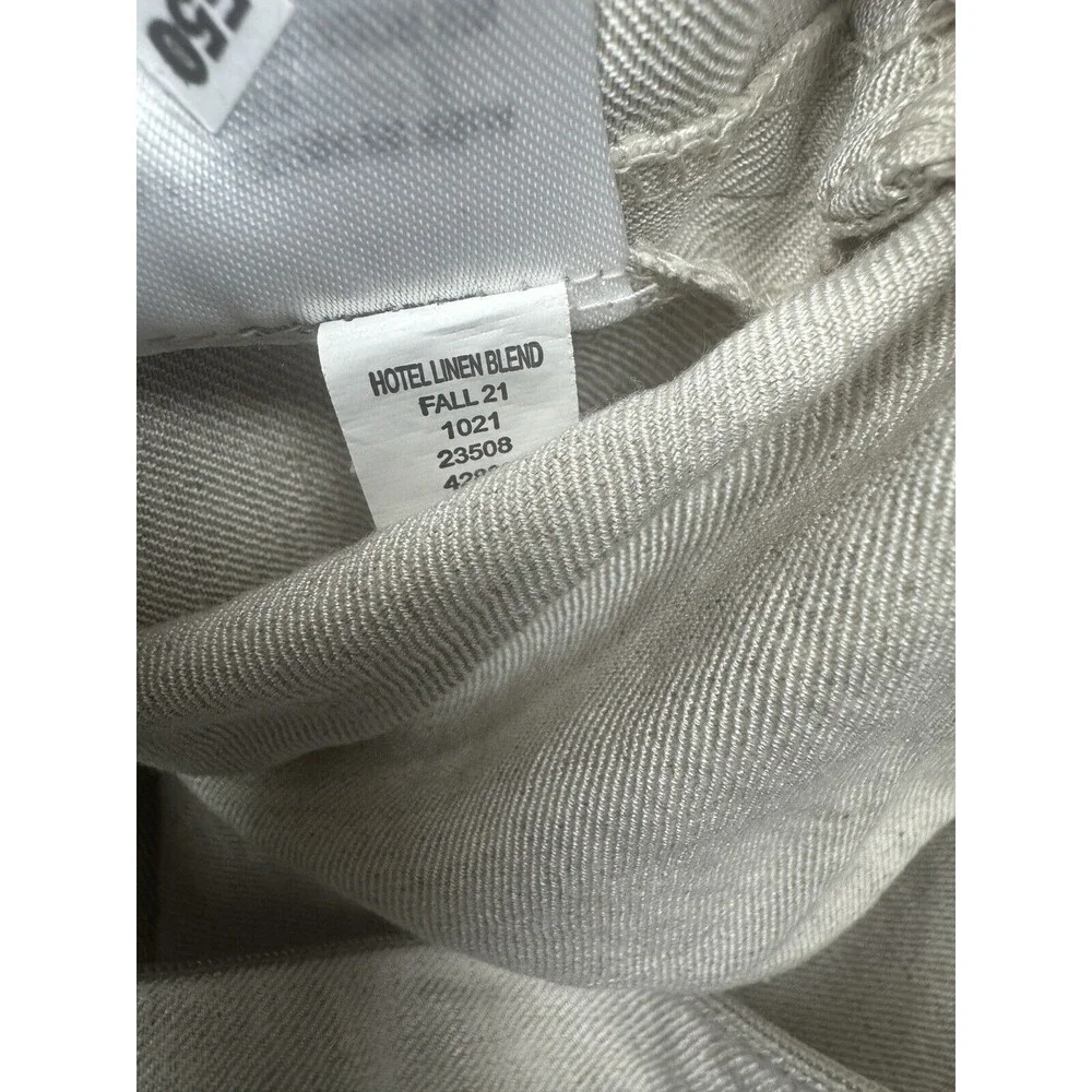 Hotel Collection Full/ Queen Linen Modal Blend Duvet